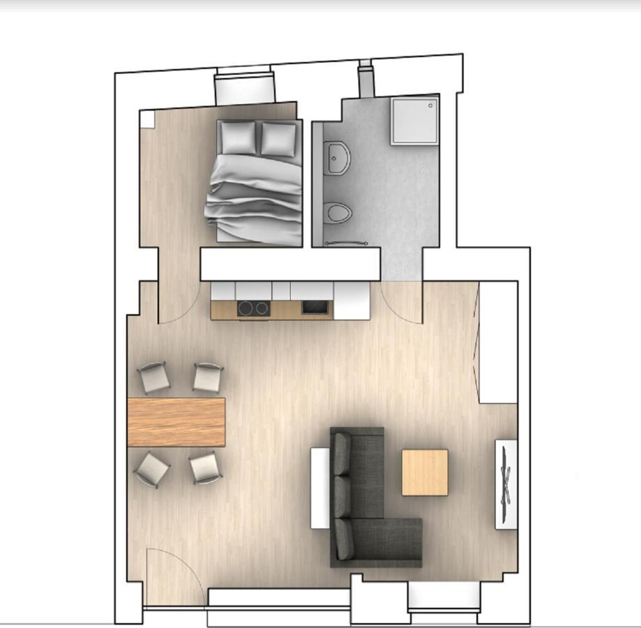 Neue 2-zi-apartment 15 Min Entfernung Zum Hbf Und Brandenburger Tor Berlim